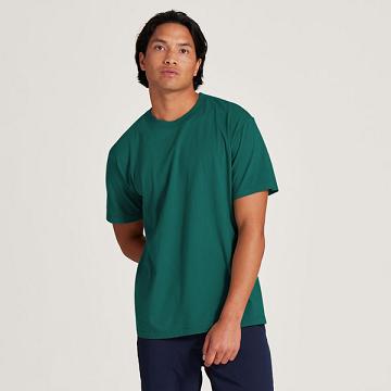 Allbirds Allgood Baumwoll T-shirts Herren Türkis | DE1580RV