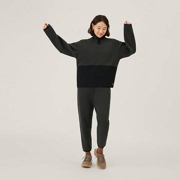 Allbirds Fluff Fleece Hose Damen Schwarz | DE1114WN