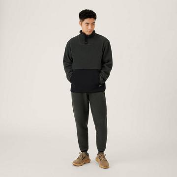Allbirds Fluff Fleece Hose Herren Schwarz | DE1562CT