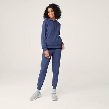 Allbirds R&R Hoodie Damen Blau | DE1093VR