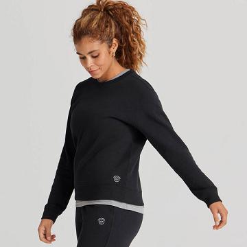 Allbirds R&R Sweat Hemd Damen Schwarz | DE1124KO
