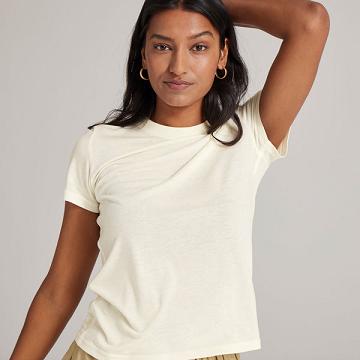 Allbirds Sea T-shirts Damen Weiß | DE1144BE