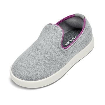 Allbirds Smallbirds Wolle Loungers Slip On Schuhe Kinder Silber | DE1005UZ