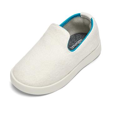 Allbirds Smallbirds Wolle Loungers Slip On Schuhe Kinder Weiß | DE1006YX