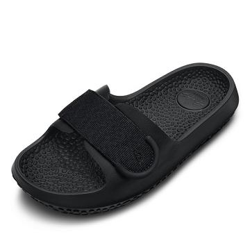 Allbirds Sugar Sliders Badelatschen Damen Schwarz | DE1333JP
