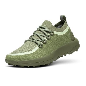 Allbirds Trail Runner SWT Mizzles Wanderschuhe Herren Olivgrün | DE1664BE