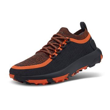 Allbirds Trail Runner SWT Wanderschuhe Herren Orange Schwarz | DE1673GS