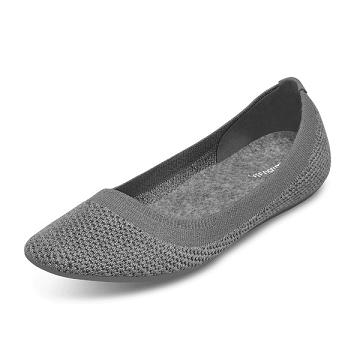 Allbirds Tree Breezers Flache Schuhe Damen Grau | DE1203JP