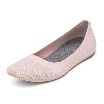 Allbirds Tree Breezers Flache Schuhe Damen Rosa | DE1209AH