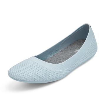 Allbirds Tree Breezers Flache Schuhe Damen Mintfarben | DE1215TC