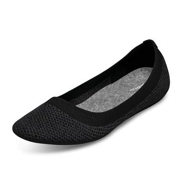 Allbirds Tree Breezers Lux Slip On Schuhe Damen Schwarz | DE1342IL