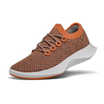 Allbirds Tree Dasher 1 Laufschuhe Damen Orange Weiß | DE1284FD
