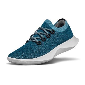 Allbirds Tree Dasher 1 Laufschuhe Damen Türkis | DE1291UZ