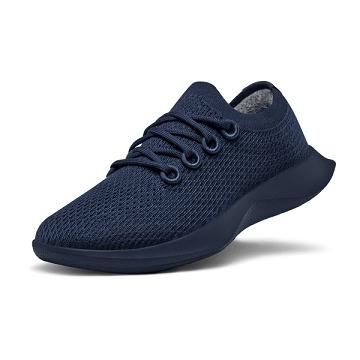 Allbirds Tree Dasher 1 Laufschuhe Damen Navy | DE1292YX