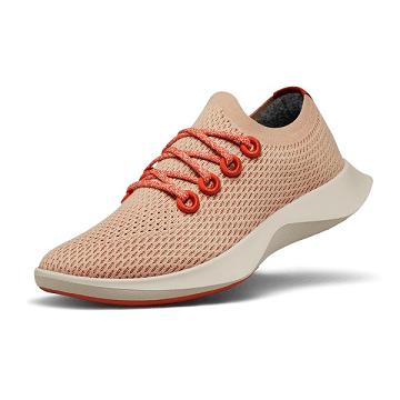 Allbirds Tree Dasher 1 Laufschuhe Herren Orange Weiß | DE1714MQ
