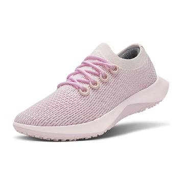 Allbirds Tree Dasher 2 Laufschuhe Damen Rosa Weiß | DE1254KO