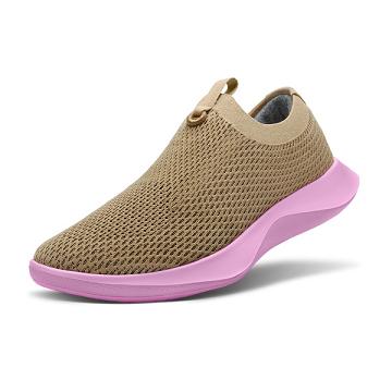 Allbirds Tree Dasher Relay Slip On Schuhe Herren Braun Rosa | DE1761TC