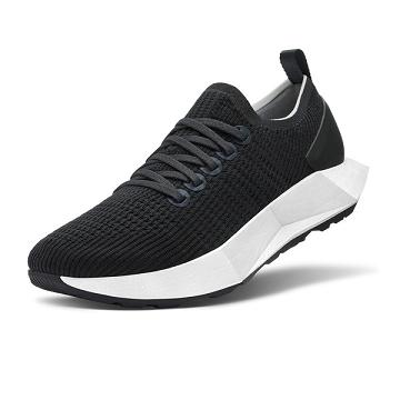Allbirds Tree Flyers Laufschuhe Herren Schwarz Weiß | DE1693XY