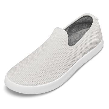 Allbirds Tree Loungers Slip On Schuhe Herren Beige Weiß | DE1764WN