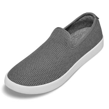 Allbirds Tree Loungers Slip On Schuhe Herren Silber Weiß | DE1766MQ