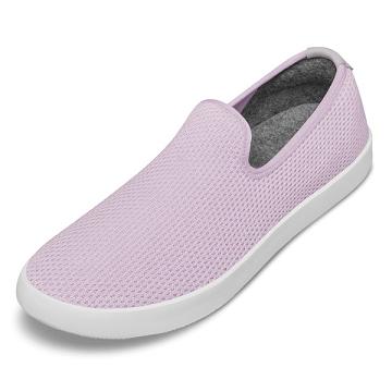 Allbirds Tree Loungers Slip On Schuhe Herren Rosa Weiß | DE1778FD