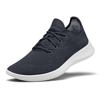 Allbirds Tree Runner Sneakers Damen Navy Weiß | DE1374WN