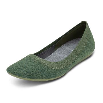 Allbirds Wolle Breezers Lux Slip On Schuhe Damen Olivgrün | DE1337DF