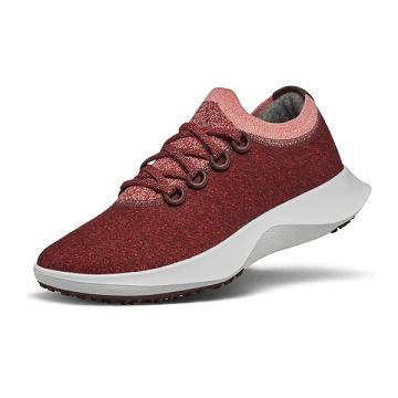 Allbirds Wolle Dasher Mizzles Laufschuhe Damen Rot | DE1324MQ