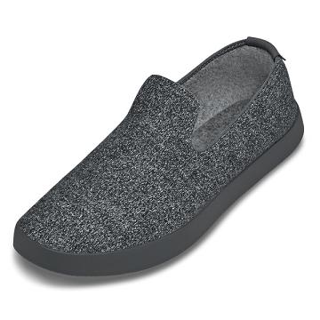 Allbirds Wolle Loungers Slip On Schuhe Herren Schwarz Grau | DE1779DF