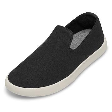 Allbirds Wolle Loungers Slip On Schuhe Herren Beige Schwarz | DE1780SG