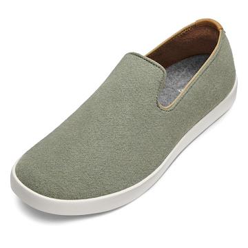 Allbirds Wolle Loungers Slip On Schuhe Herren Grün | DE1782PJ