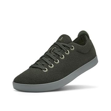 Allbirds Wolle Pipers Sneakers Damen Grün | DE1436KO