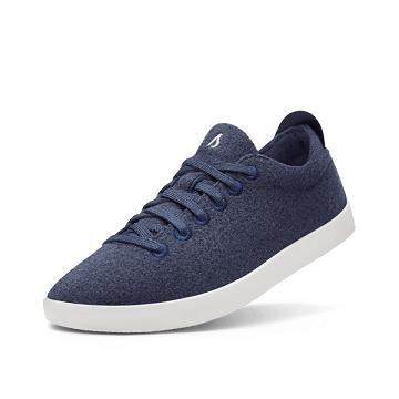 Allbirds Wolle Pipers Sneakers Damen Navy | DE1434ZU