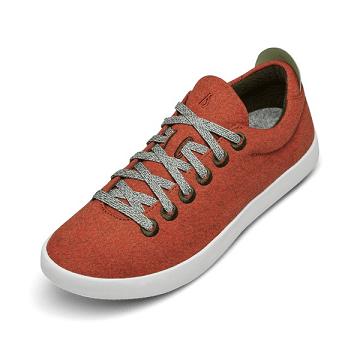 Allbirds Wolle Pipers Sneakers Damen Rot Orange | DE1438HA