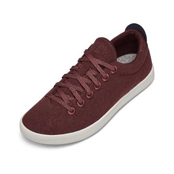 Allbirds Wolle Pipers Sneakers Damen Rot | DE1443AH
