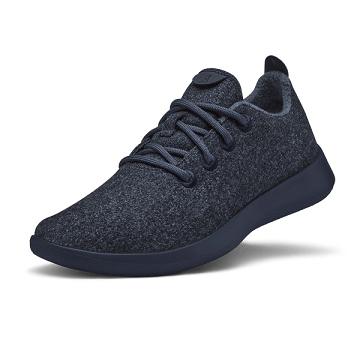 Allbirds Wolle Runner Sneakers Damen Navy | DE1396YX