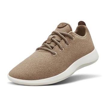 Allbirds Wolle Runner Sneakers Herren Braun Weiß | DE1816WN