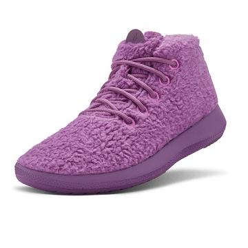 Allbirds Wolle Runner-up Fluffs High Damen Lila | DE1229JP