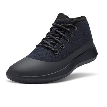 Allbirds Wolle Runner-up Mizzle Plus Wasserdichte Schuhe Damen Schwarz | DE1189TC